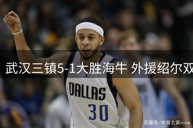 武汉三镇5-1大胜海牛 外援绍尔双响赛后表决心